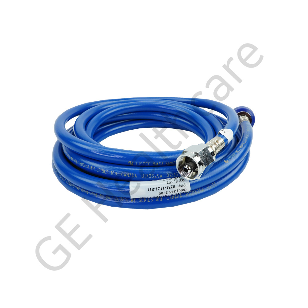 Hose/Assembly N2O Blue 15ft BCG DISS Hit N-G