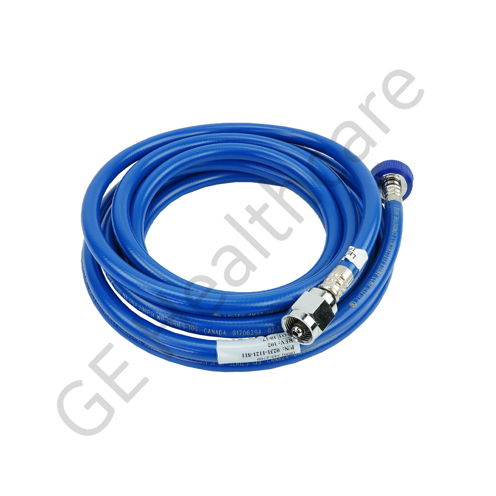 Hose/Assembly N2O Blue 15ft BCG DISS Hit N-G