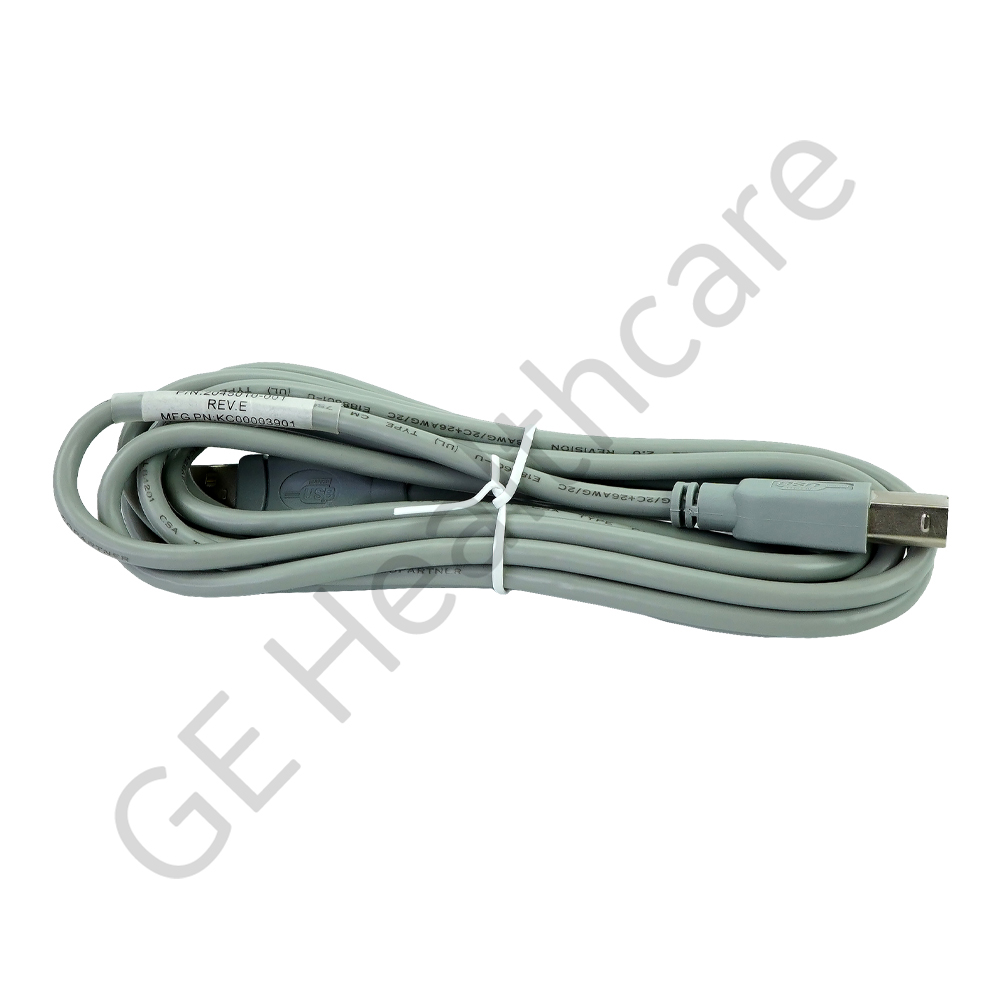 USB Cable Type A to Type B USB Connector 3.34m (11'2")