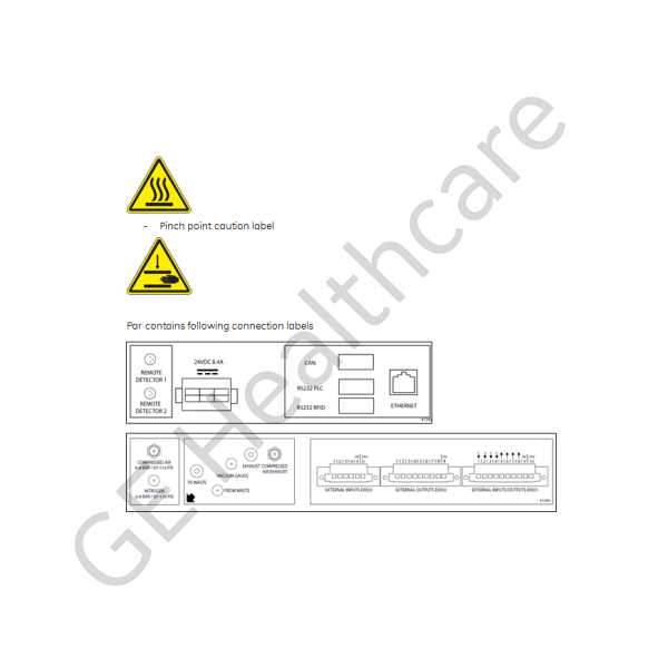 PF2SPP- FASTlab 2 Spare part Labels set PF2SPP- FASTlab 2 Spare part Labels set